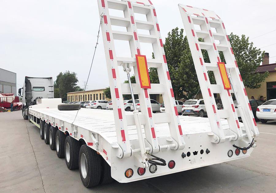 More than 5 axles lowbed trailer
