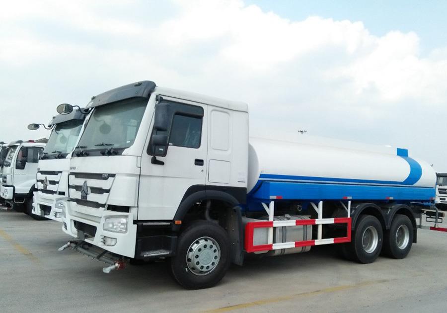 6x4 18000liters water sprinker tank truck