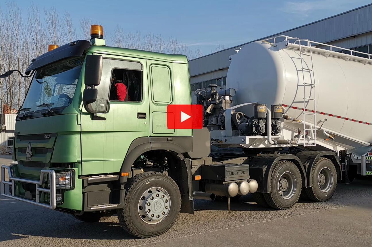 3 axles 40m3 cement tank trailer to Philippine