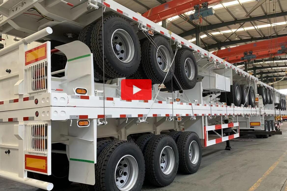 40ft flatbed trailer for Medlog