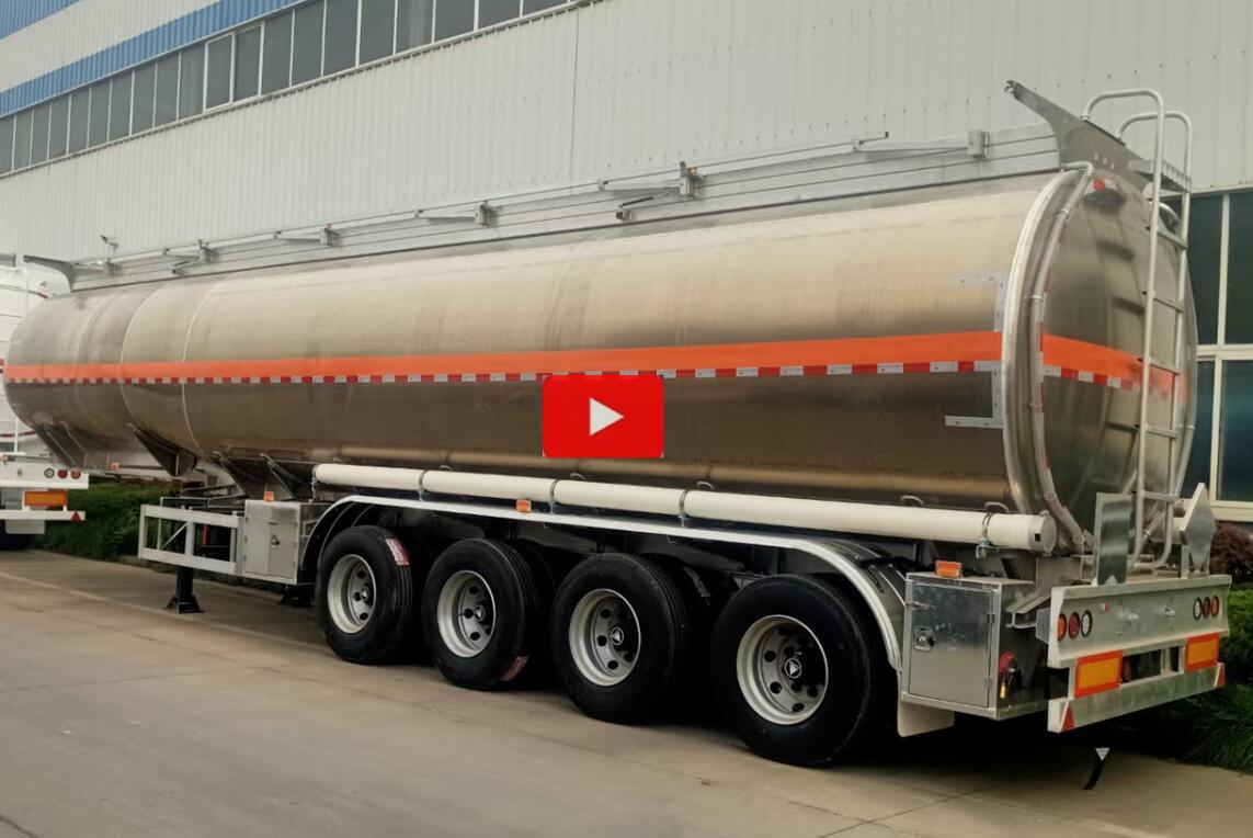 52000liters alloy tank trailer for Ghana