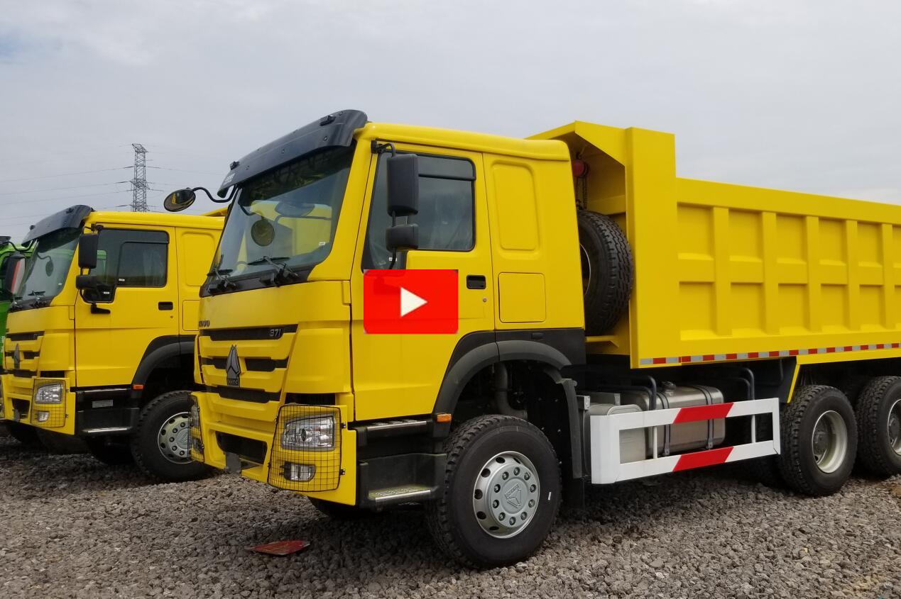 6x4 371HP SINOTRUK HOWO 18M3 dump truck