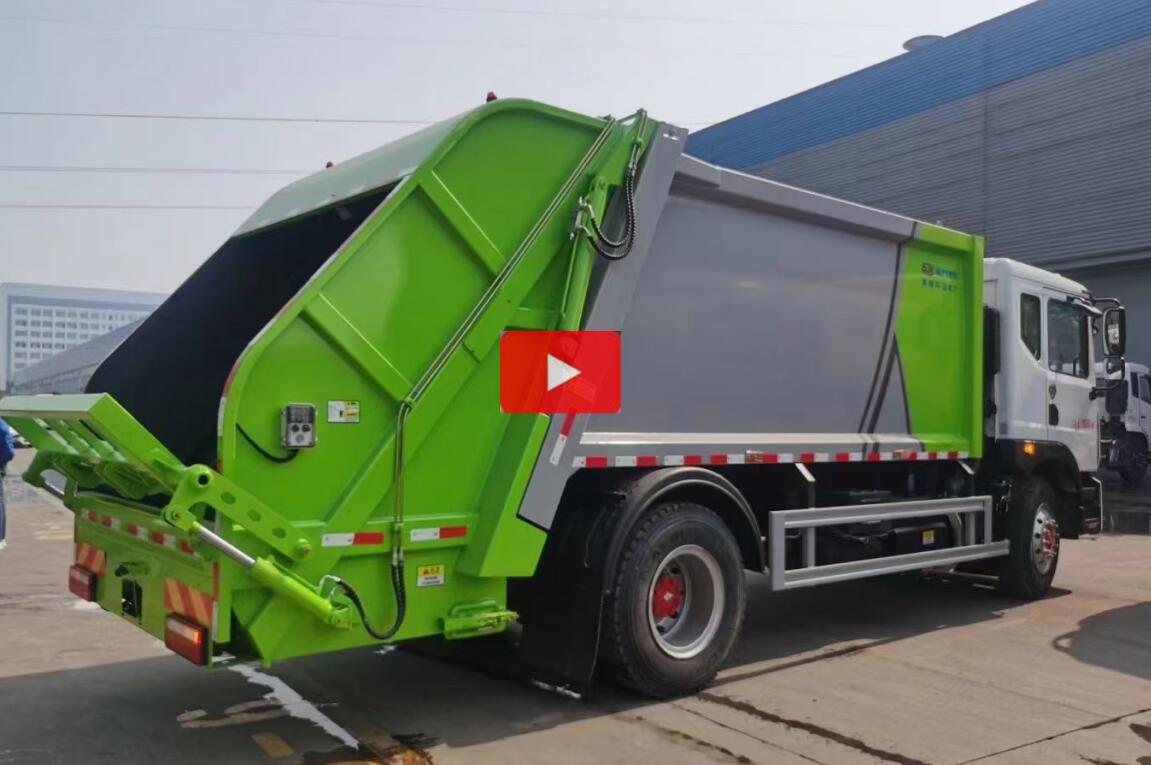 6m3 compactor garbage truck to Ghana