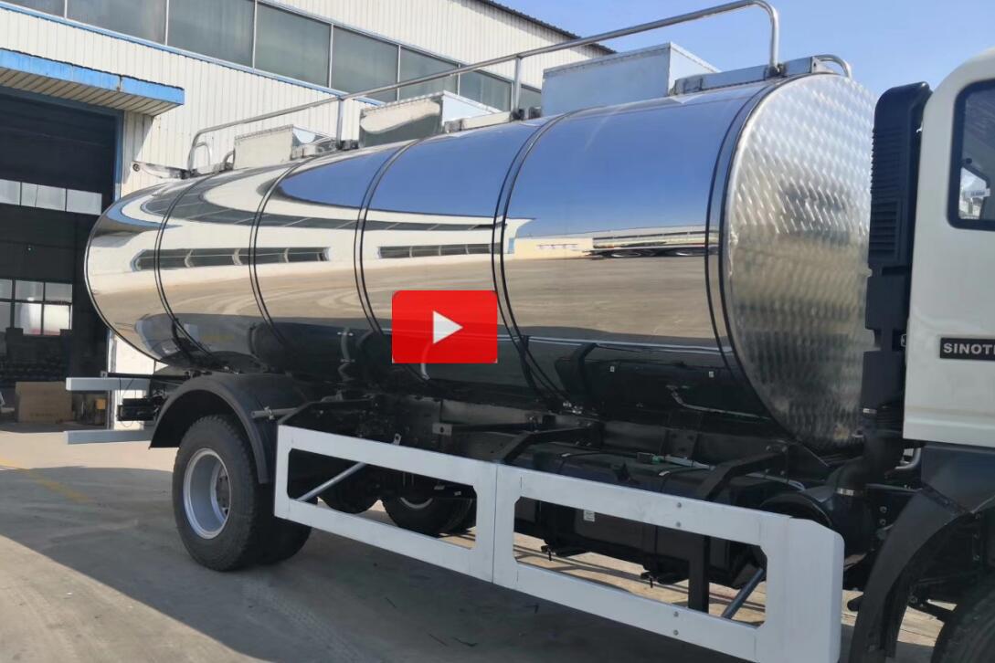 Oil tank truck with Isulation