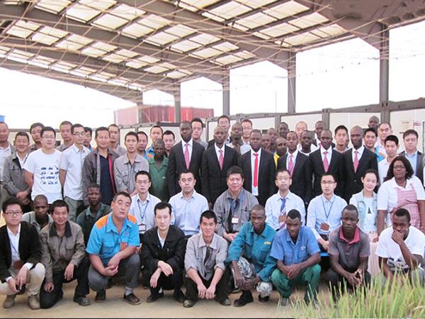 Strategic Cooperation with Angola distributor